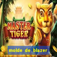 molde de blazer masculino para imprimir